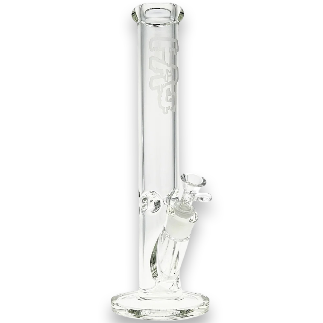 14&quot; Straight Tube Super Thick 9mm Glass Bong