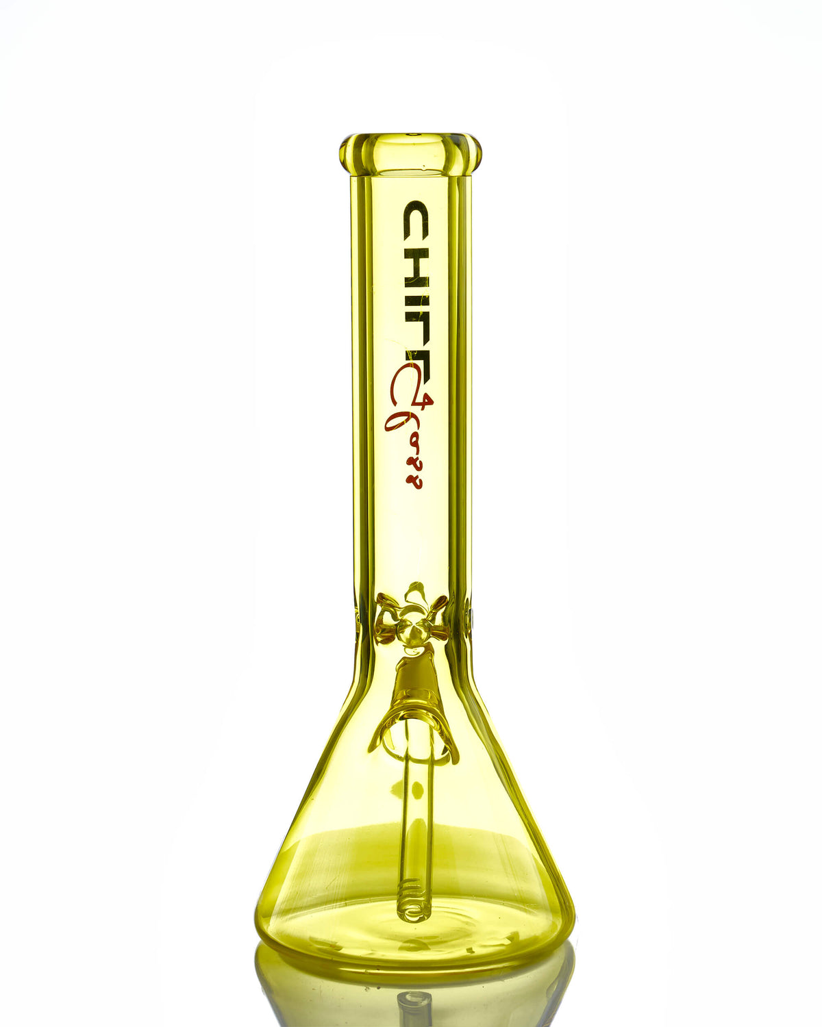 14&#39;&#39; Yellow Beaker Bong - Chill Glass Chill Glass