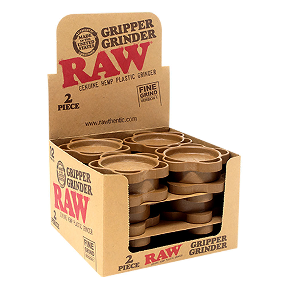 2.5” 2 pcs RAW Gripper Grinder RAW