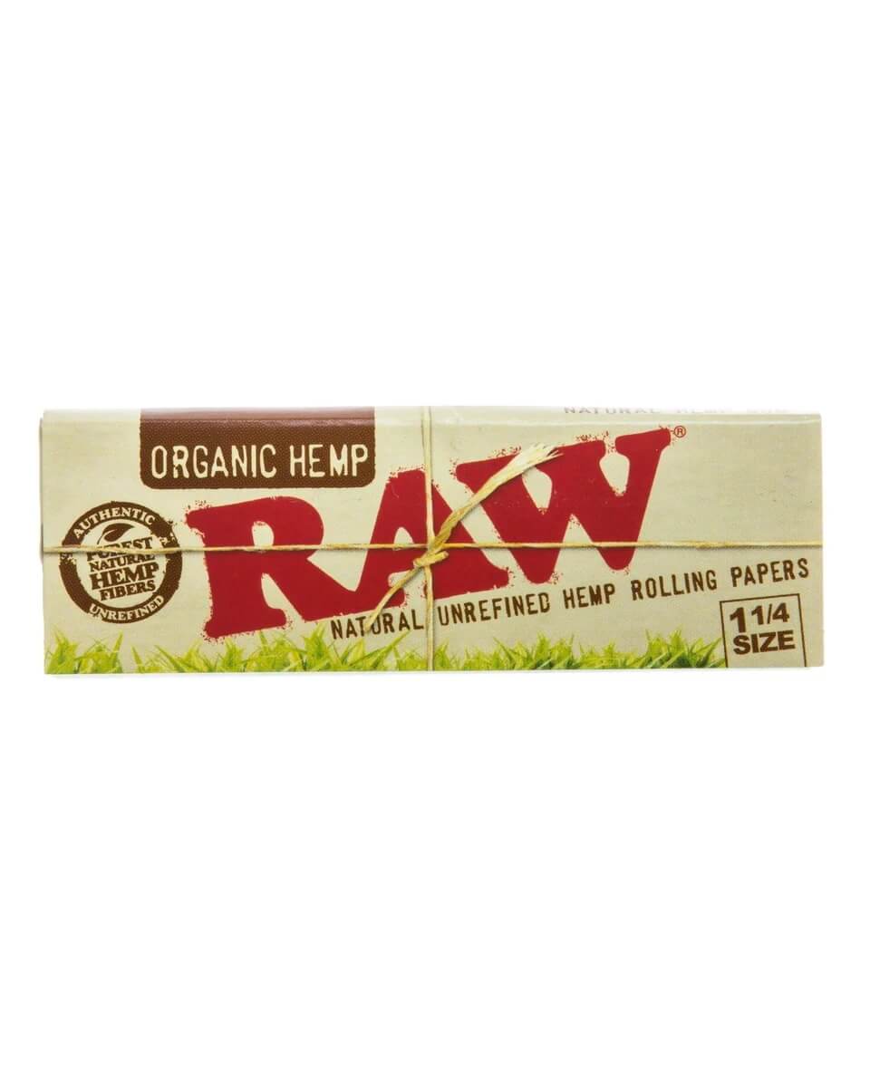 Organic Hemp Rolling Papers 1¼ - RAW RAW