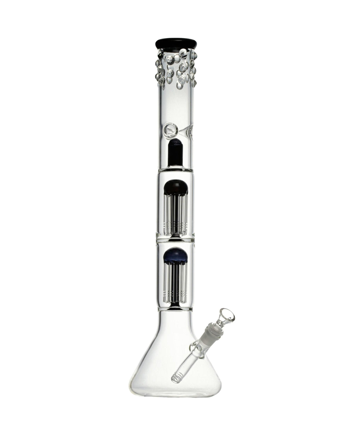 18” Double Tree Perc Spotted Bong WorldofBongs