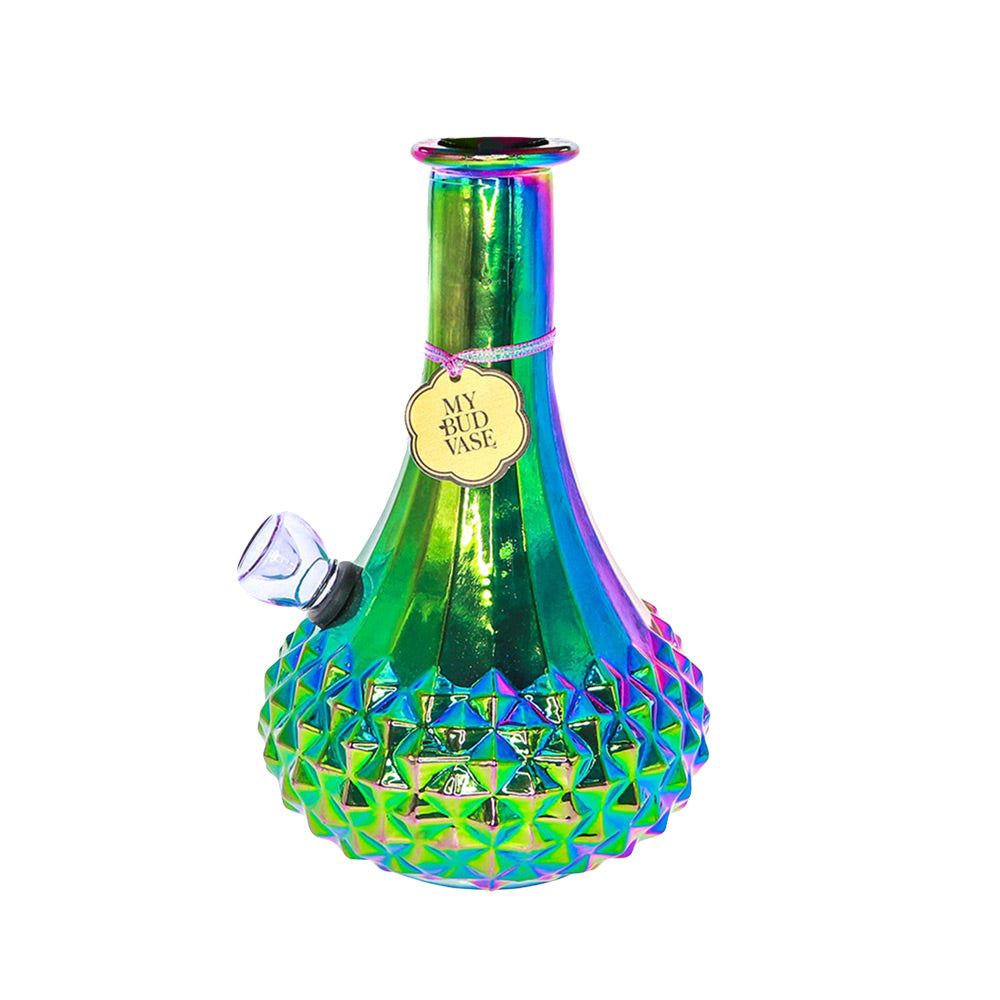 “AURORA” 8” Water Pipe My Bud Vase