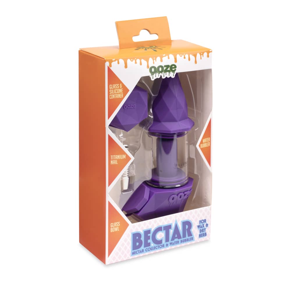 Ooze Bectar Silicone Water Pipe and Concentrate Straw