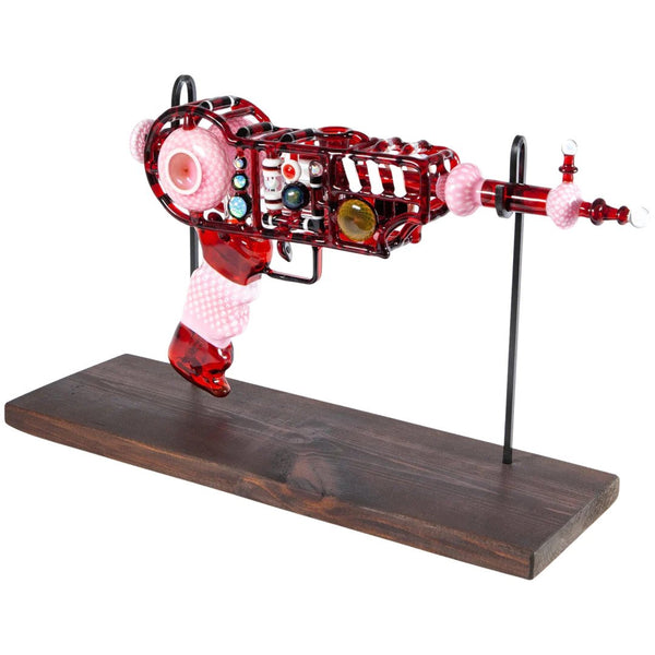 Ray Gun Rig by Rocksolid Glass - Villain Glass | WOB - World of Bongs Ray Gun Rig by Rocksolid Glass - Villain Glass | WOB - World of Bongs