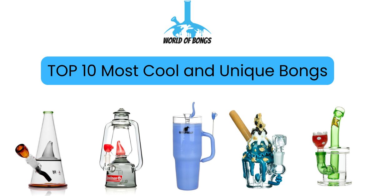 Coolest bongs featured image for blog post on World of Bongs