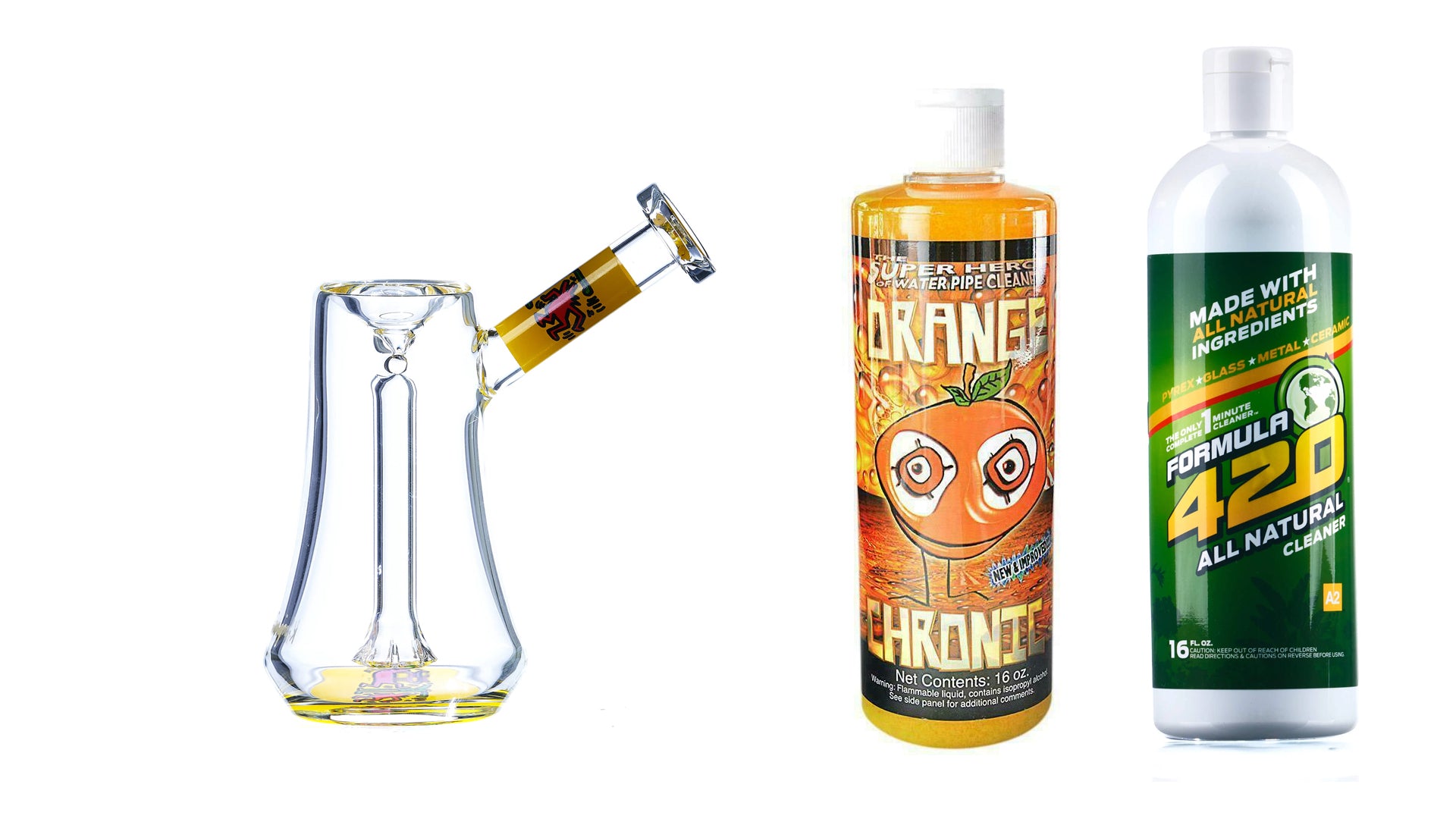 Orange Chronic Cleaner  Bong, Pipe, & Rig Cleaners - Pulsar