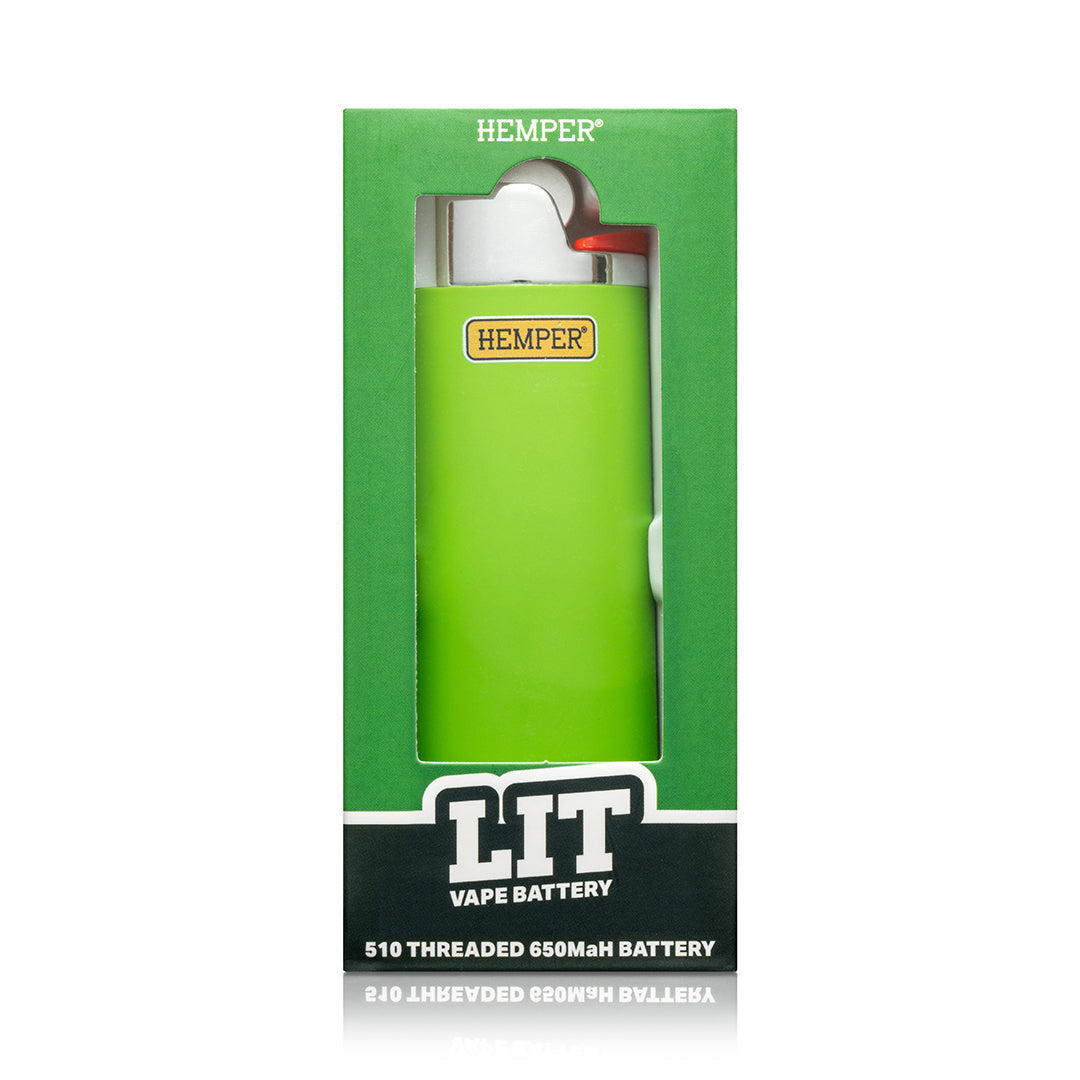LIT 510 Stealth Vape Battery | Lighter-Style 650mAh Concealed Mod - World of Bongs LIT 510 Stealth Vape Battery | Lighter-Style 650mAh Concealed Mod - World of Bongs