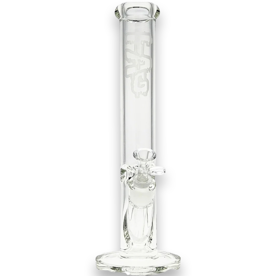 14&quot; Straight Tube Super Thick 9mm Glass Bong