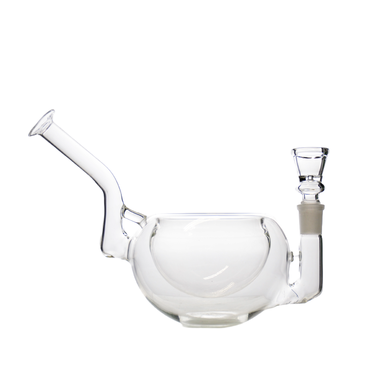 Cereal Bowl Glass Bong - 8 IN