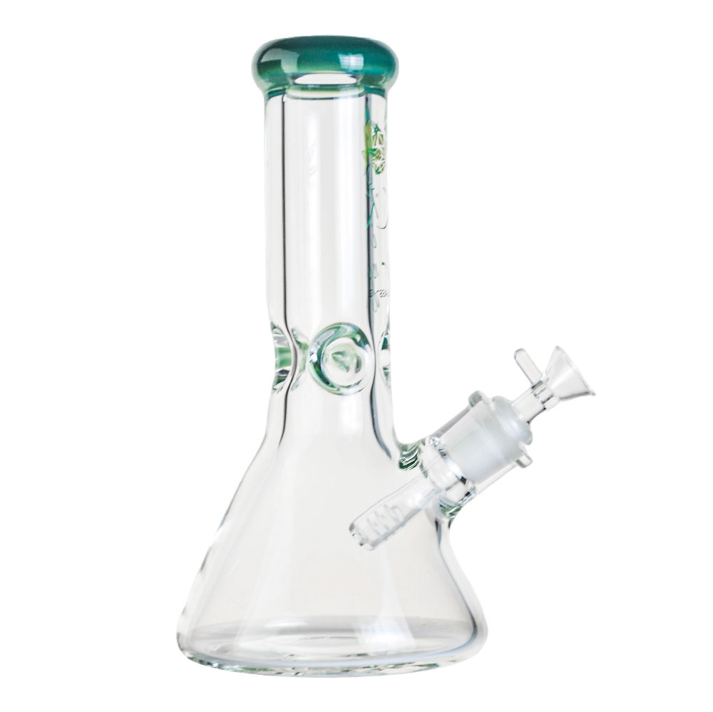 9mm Thick Straight Neck Beaker Bong