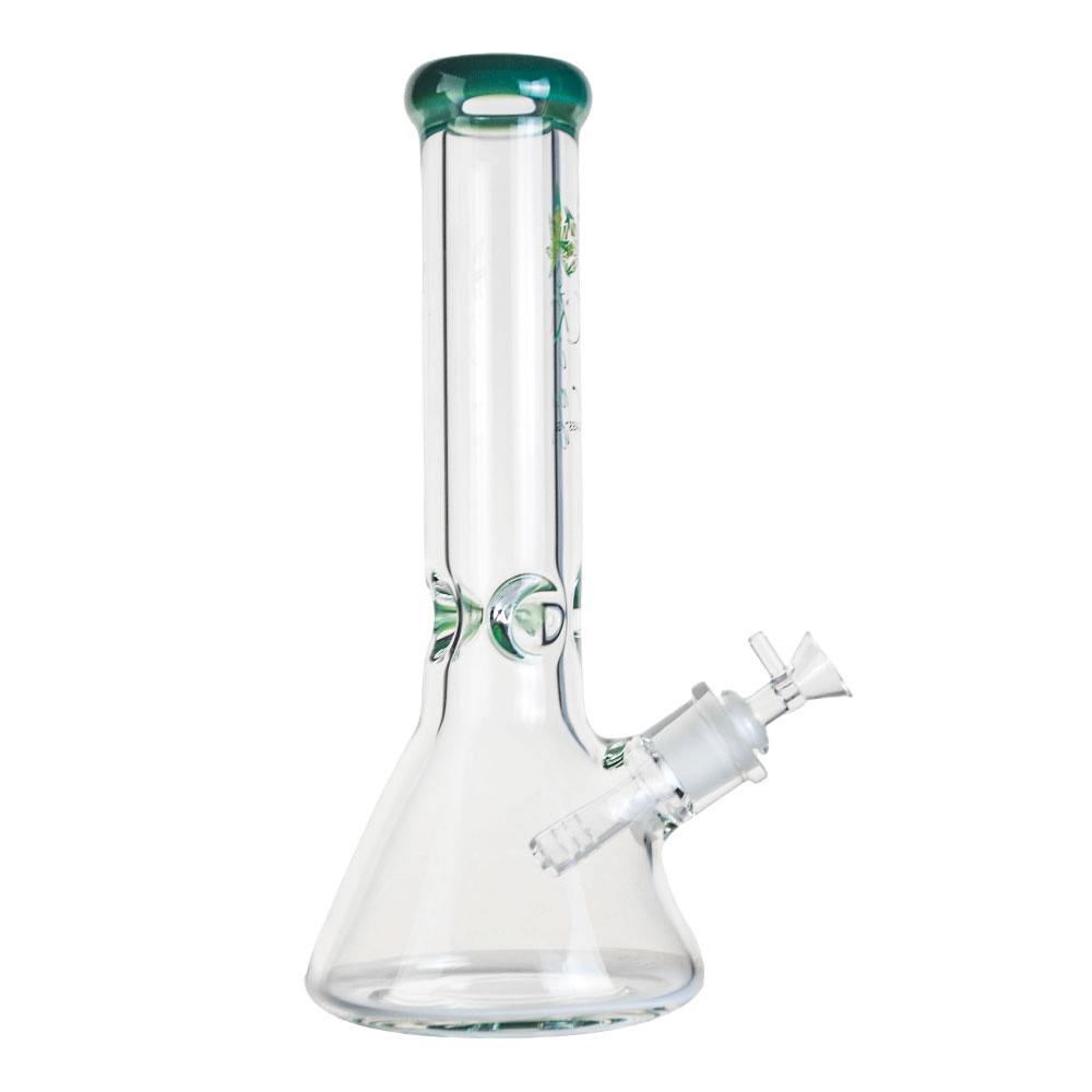 9mm Thick Straight Neck Beaker Bong