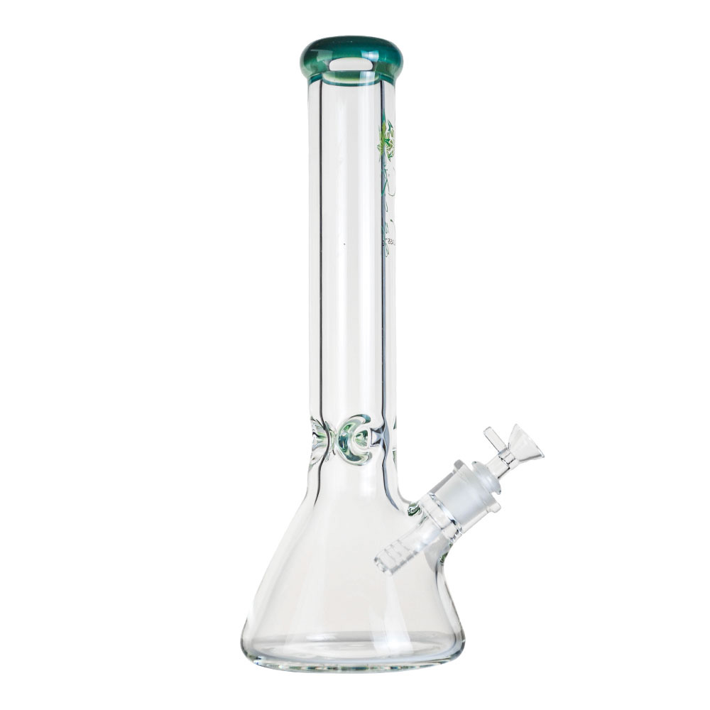 9mm Thick Straight Neck Beaker Bong