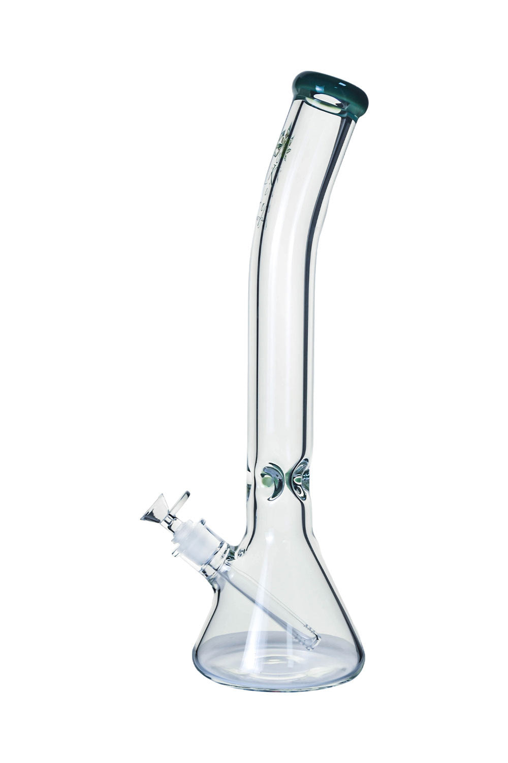 9mm Thick Bent Neck Beaker Bong