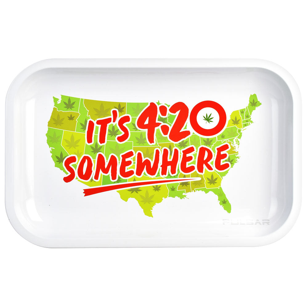 It’s 420 Somewhere Rolling Tray - Large