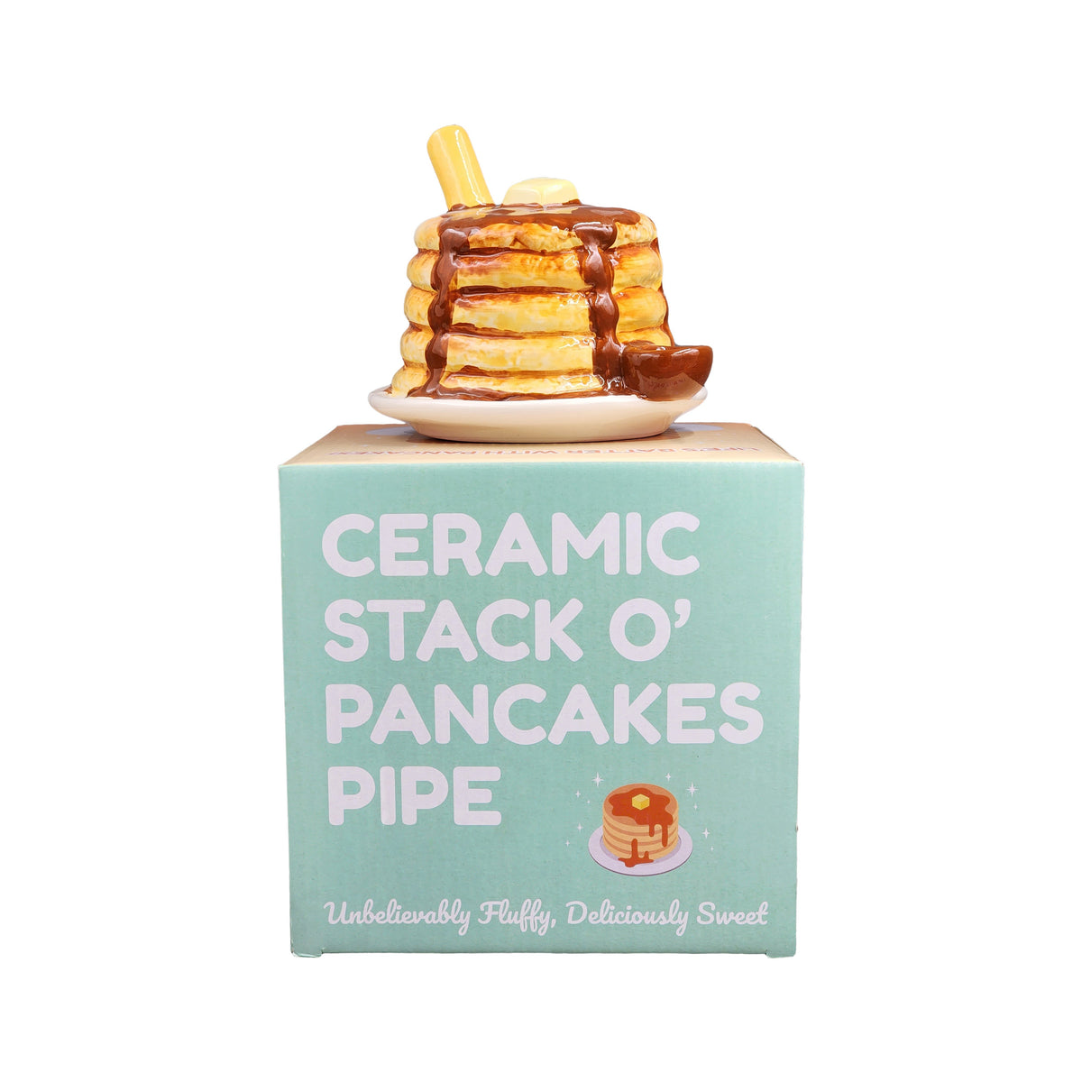 Pancake Stack Ceramic Pipe