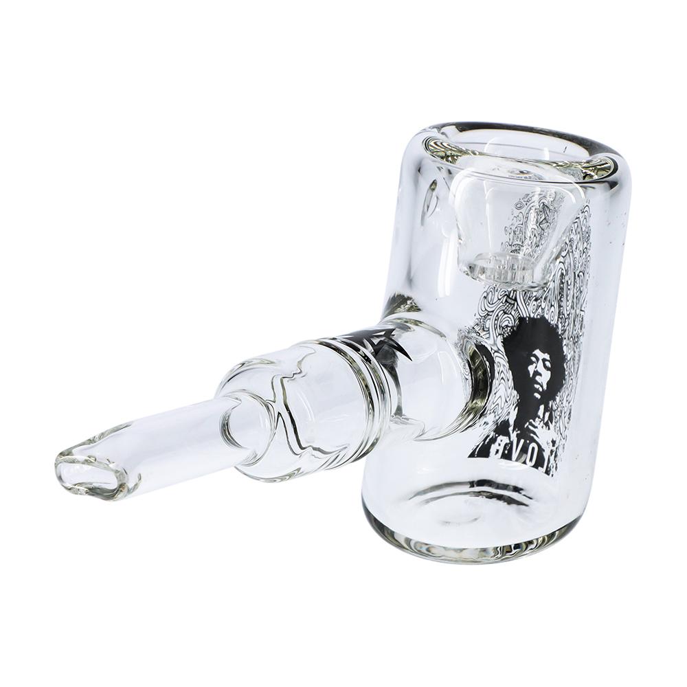 Jimi Hendrix Love 6&quot; Clear Hammer Sherlock Pipe