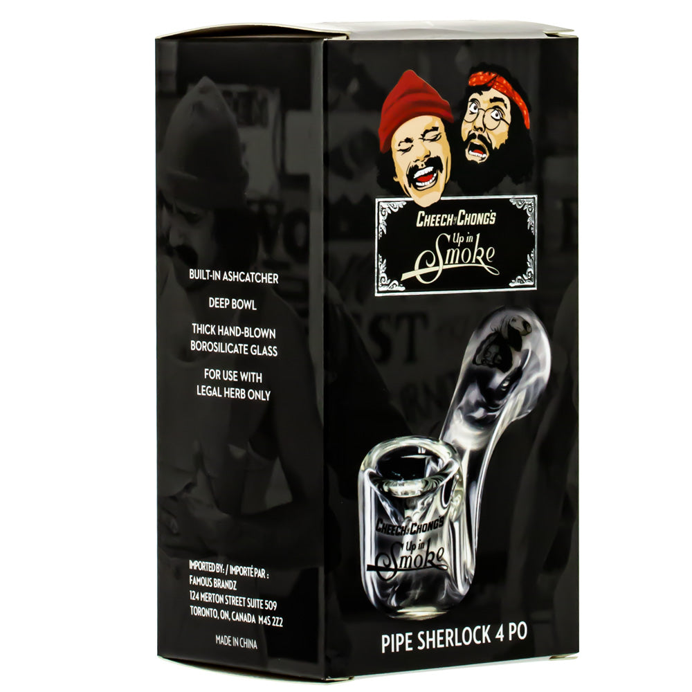 CHEECH &amp; CHONG 4 IN Sherlock Hand Pipes