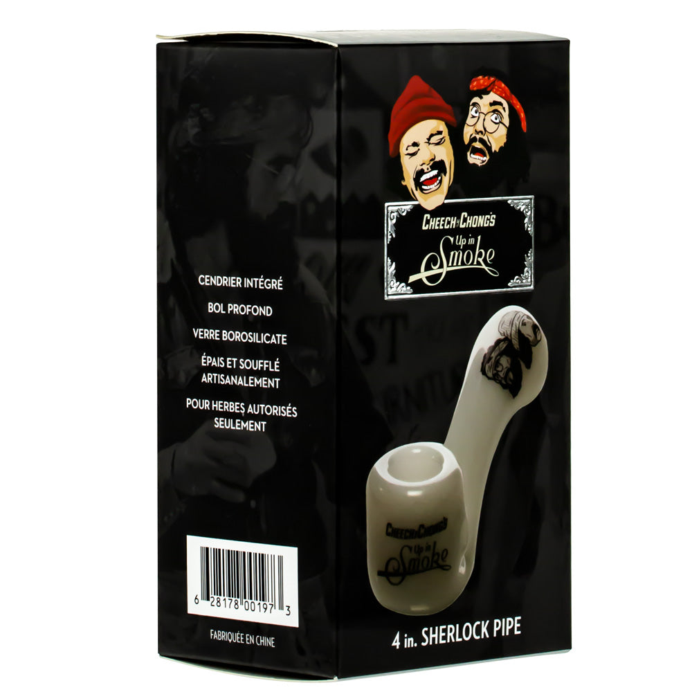 CHEECH &amp; CHONG 4 IN Sherlock Hand Pipes