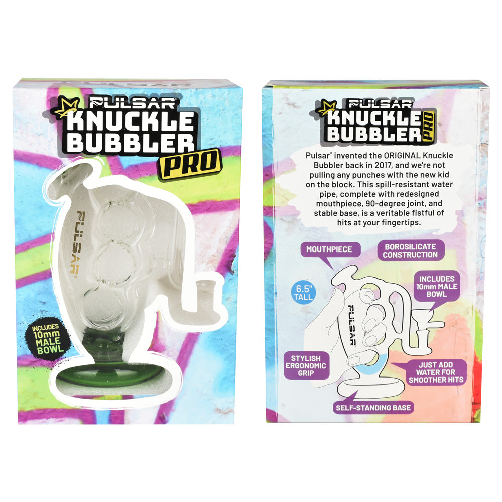 Knuckle Bubbler  Pro Water Pipe