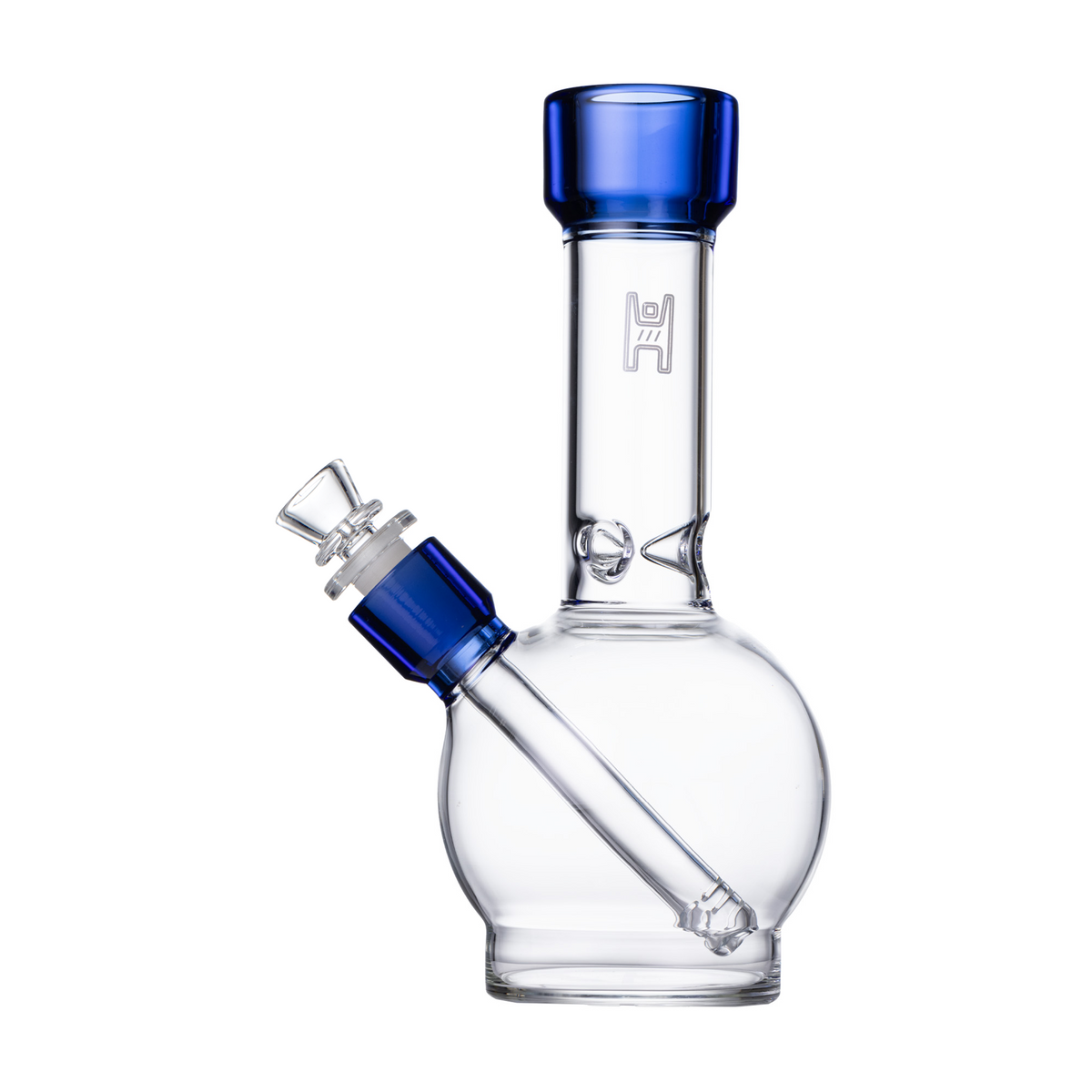 Human Grade 9&quot; Ball Glass Water Pipe