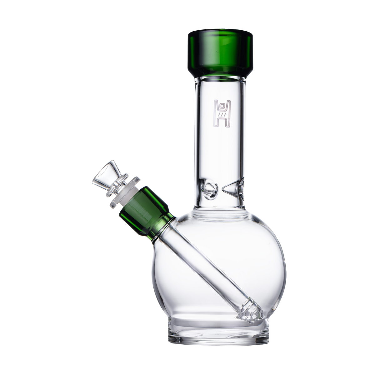 Human Grade 9&quot; Ball Glass Water Pipe