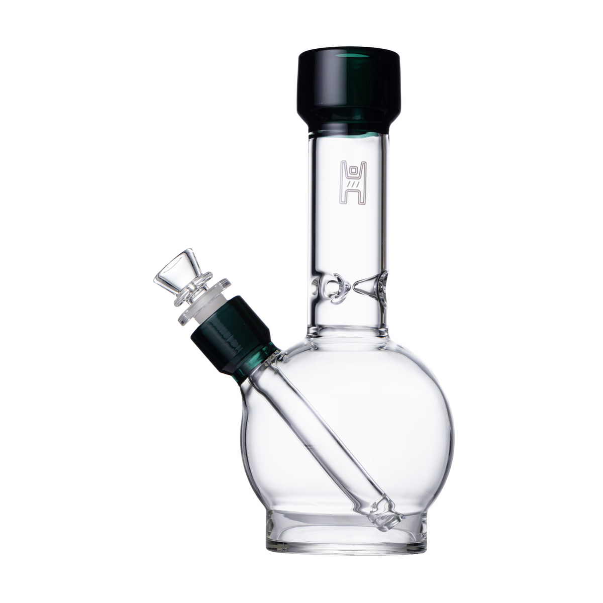 Human Grade 9&quot; Ball Glass Water Pipe