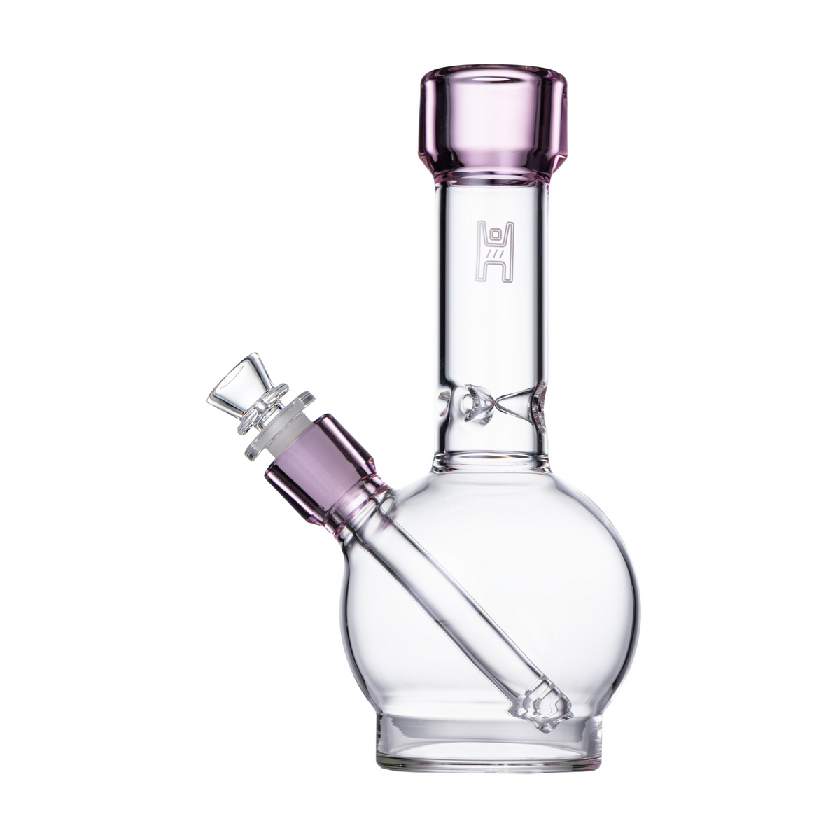 Human Grade 9&quot; Ball Glass Water Pipe