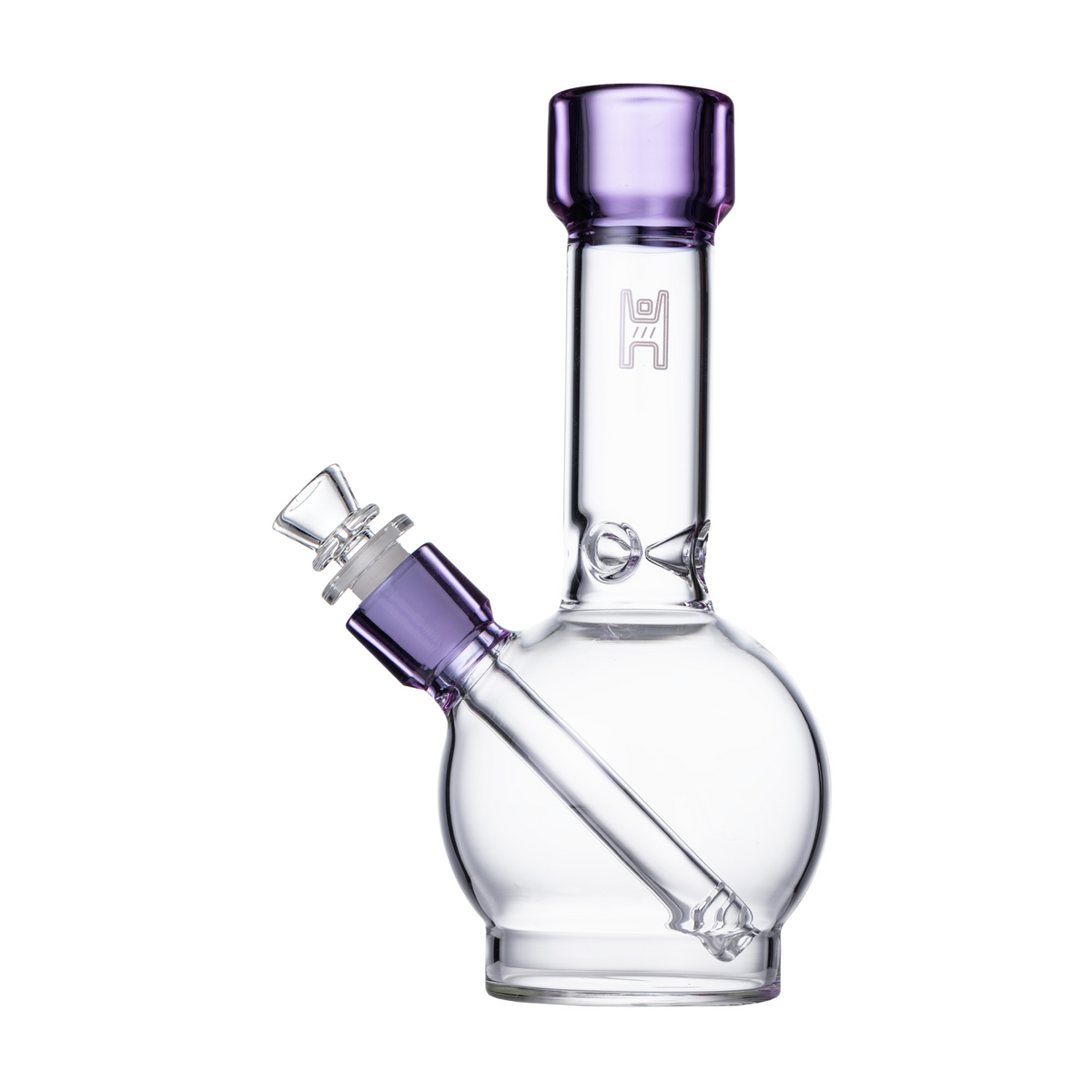 Human Grade 9&quot; Ball Glass Water Pipe