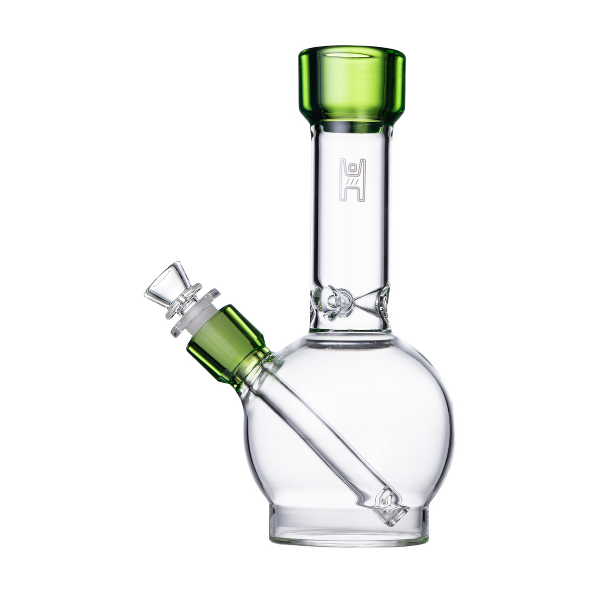 Human Grade 9&quot; Ball Glass Water Pipe
