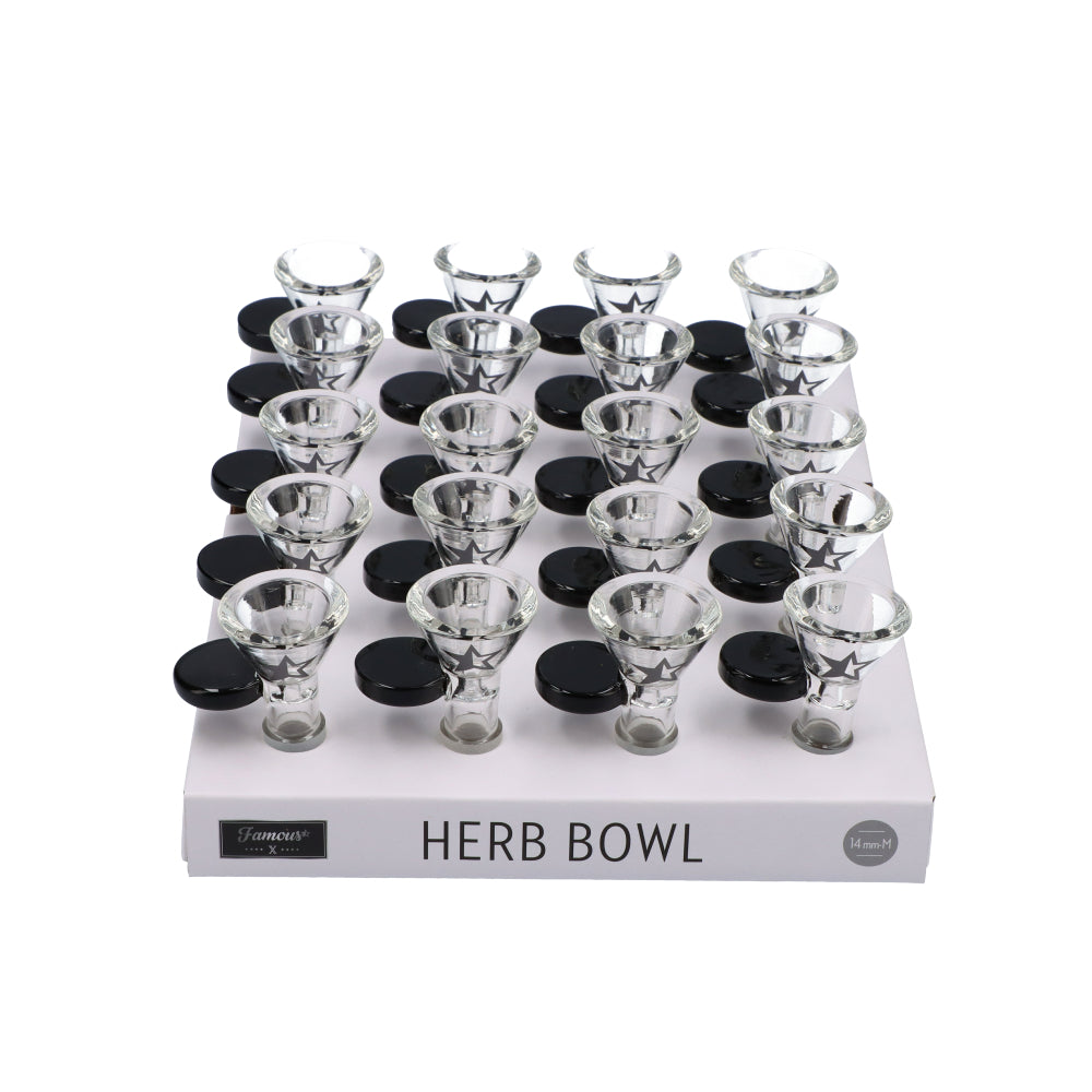 14mm Male Bowls - 20 pcs Box