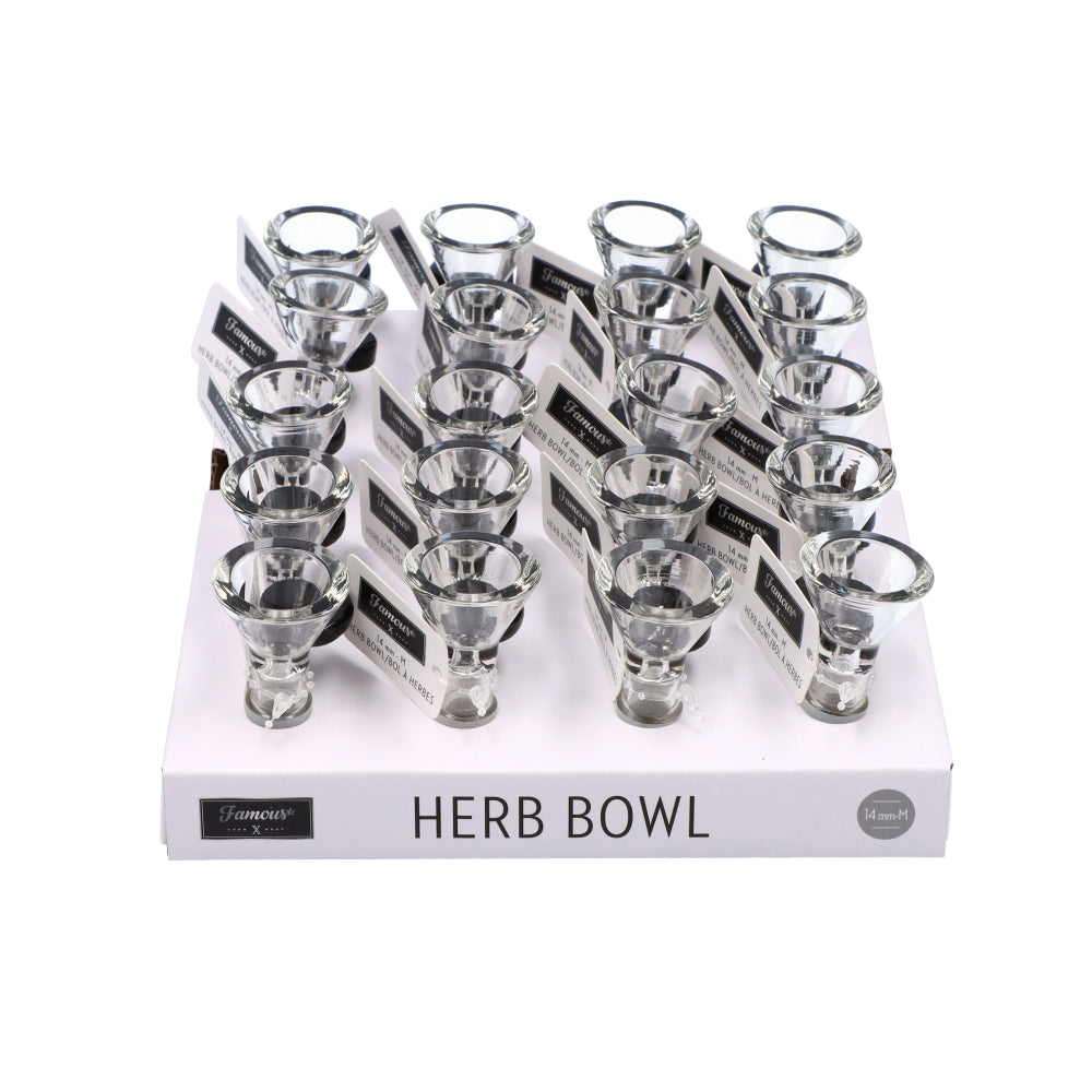 14mm Male Bowls - 20 pcs Box