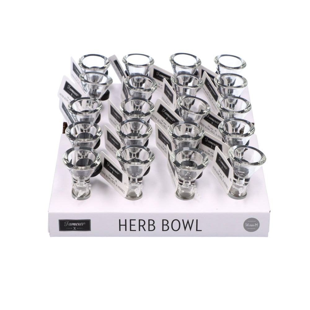 14mm Male Bowls - 20 pcs Box