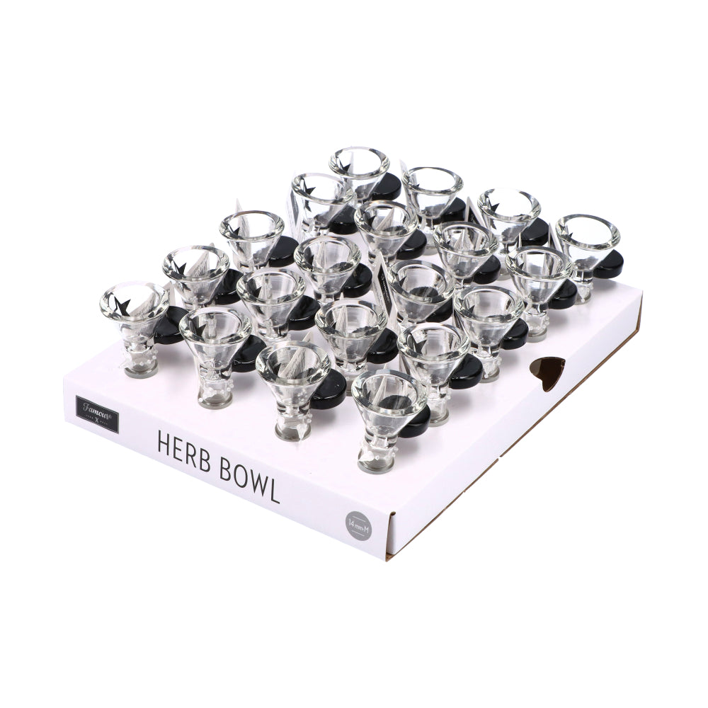 14mm Male Bowls - 20 pcs Box