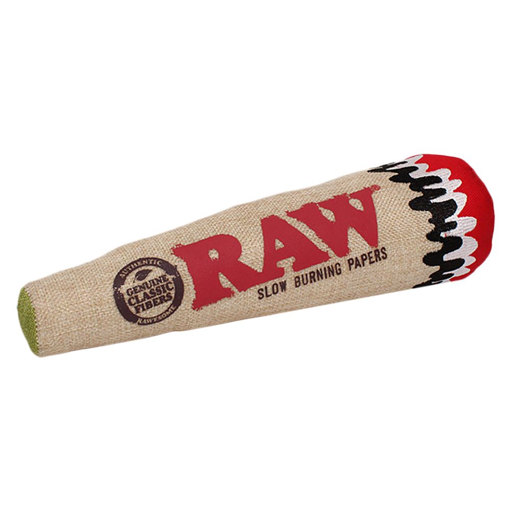 RAW Squeaky Cone Dog Toy - 12&quot;