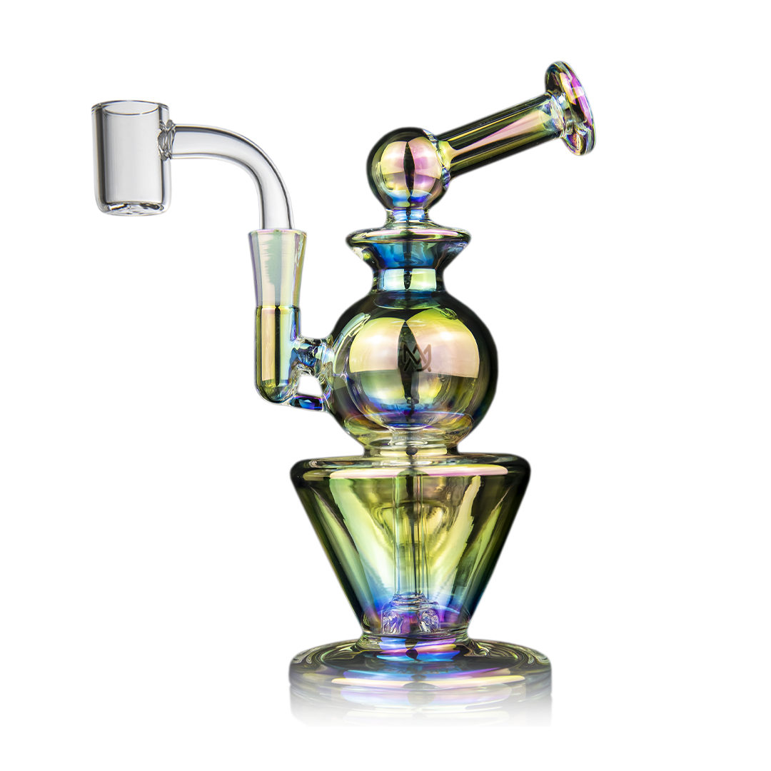 MJ Arsenal Gemini Mini Dab Rig – Compact Double Ball Design - World of ...