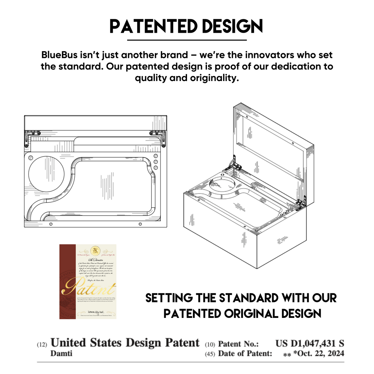 GENESIS Storage Stash Box with Lock