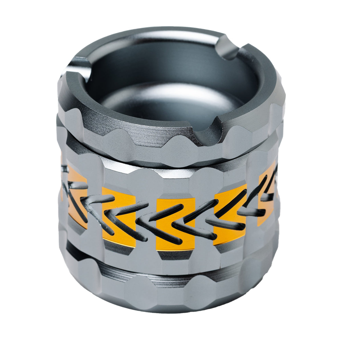Built in Ashtray 4 Piece Aluminium Grinder