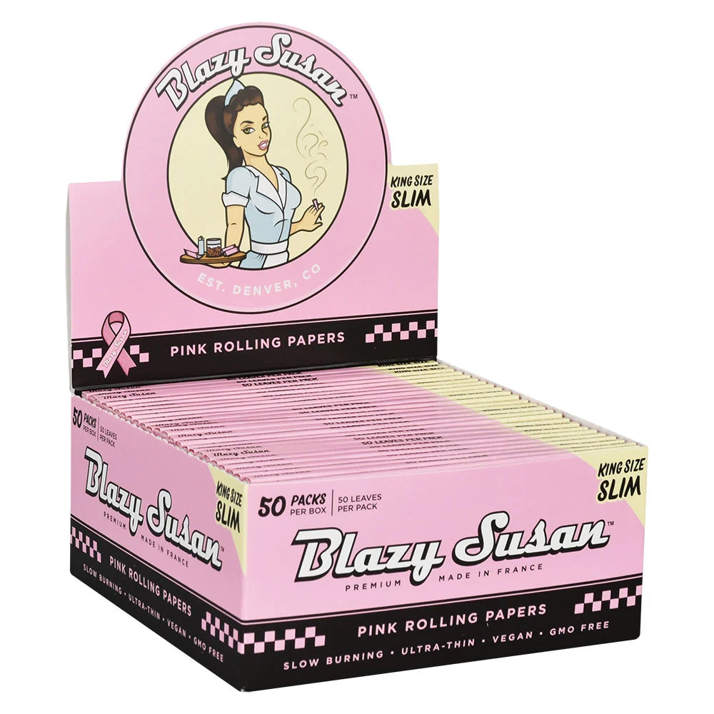 Blazy Susan Pink Cute Rolling Papers