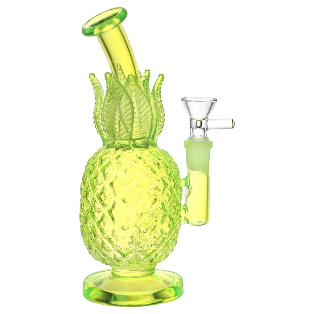 8.5&quot; Clearest Pineapple Glass Bong