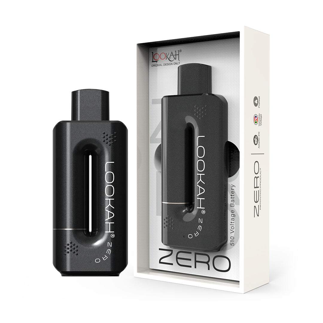 Lookah Zero vape device with packaging on a white background