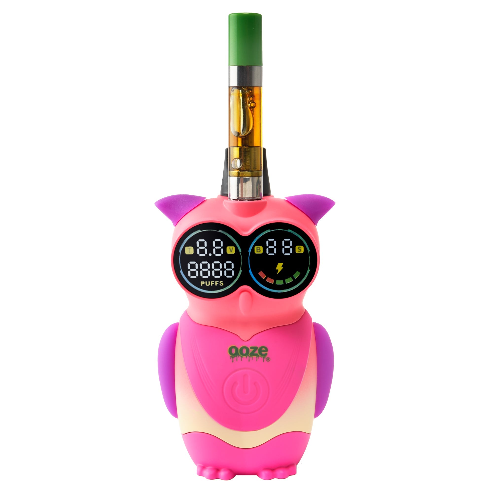 Ooze Hoot Owl Vape Battery | 650 mAh 510 Thread - World of Bongs Ooze Hoot Owl Vape Battery | 650 mAh 510 Thread - World of Bongs