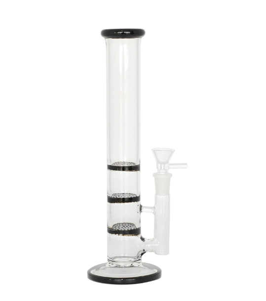 11 Inch Triple Honeycomb Perc Bong