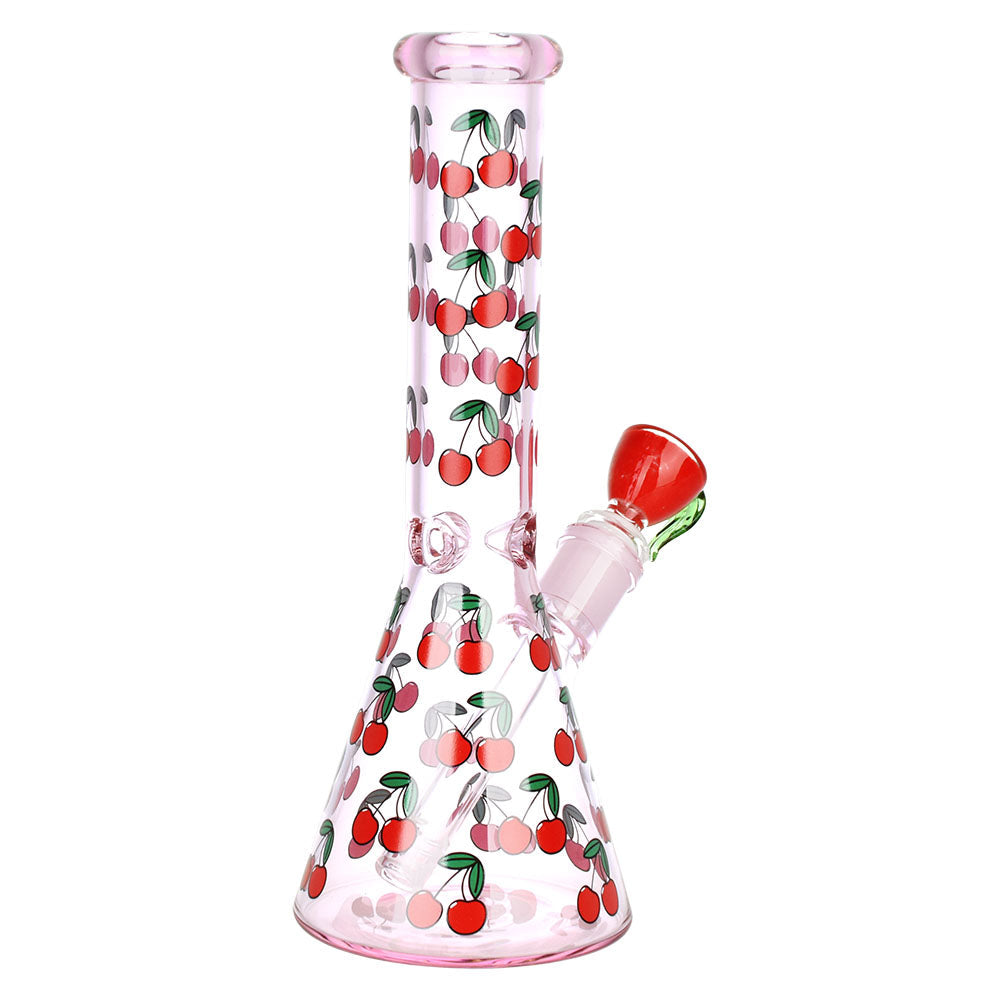 Life Is A Bowl Of Cherries Beaker Bong - 10 IN