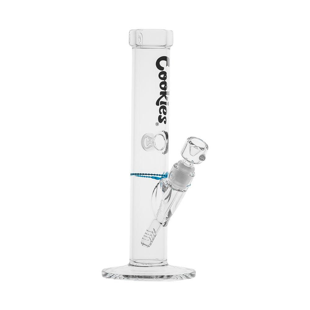 Cookies Original Straight Tube Glass Bong - 13.25 IN