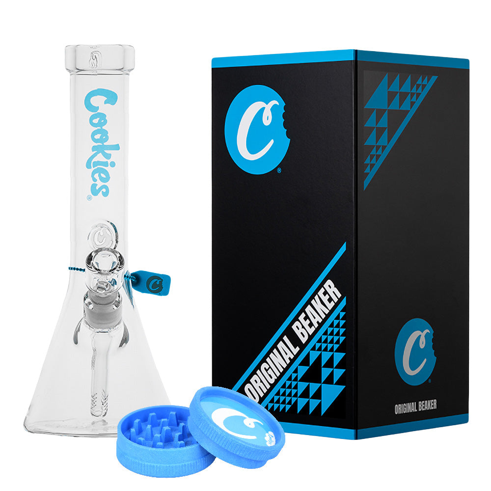 Cookies Original Beaker Glass Bong - 13.25 IN