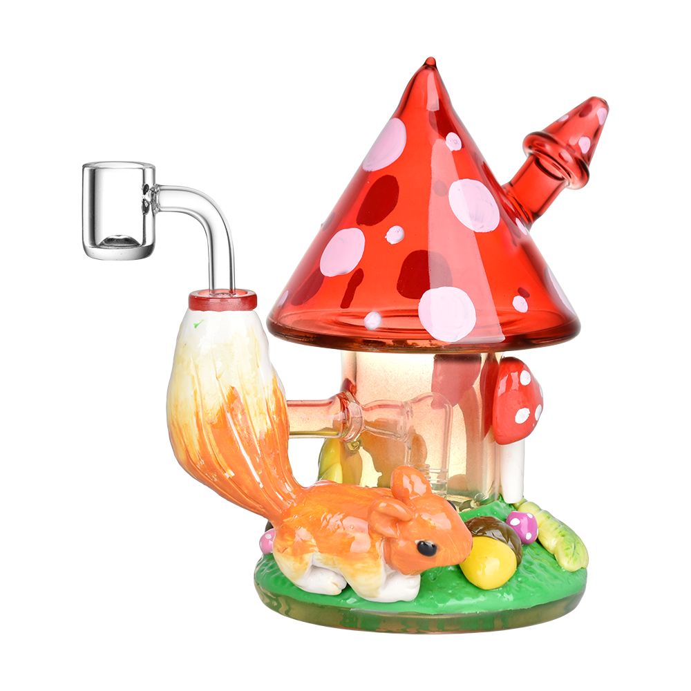 Shroom Forest Fantasy Glass Dab Rig