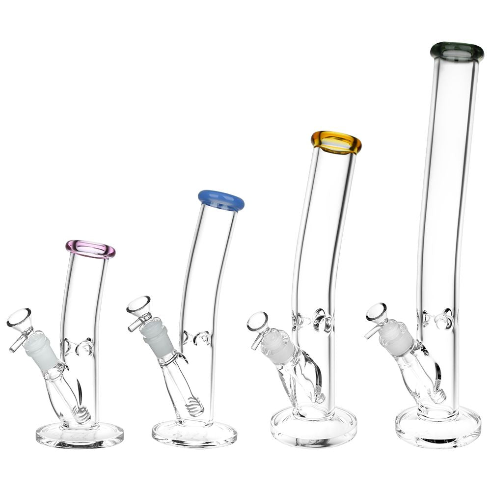 Set of Classic Bent Neck Straight Tube Bongs