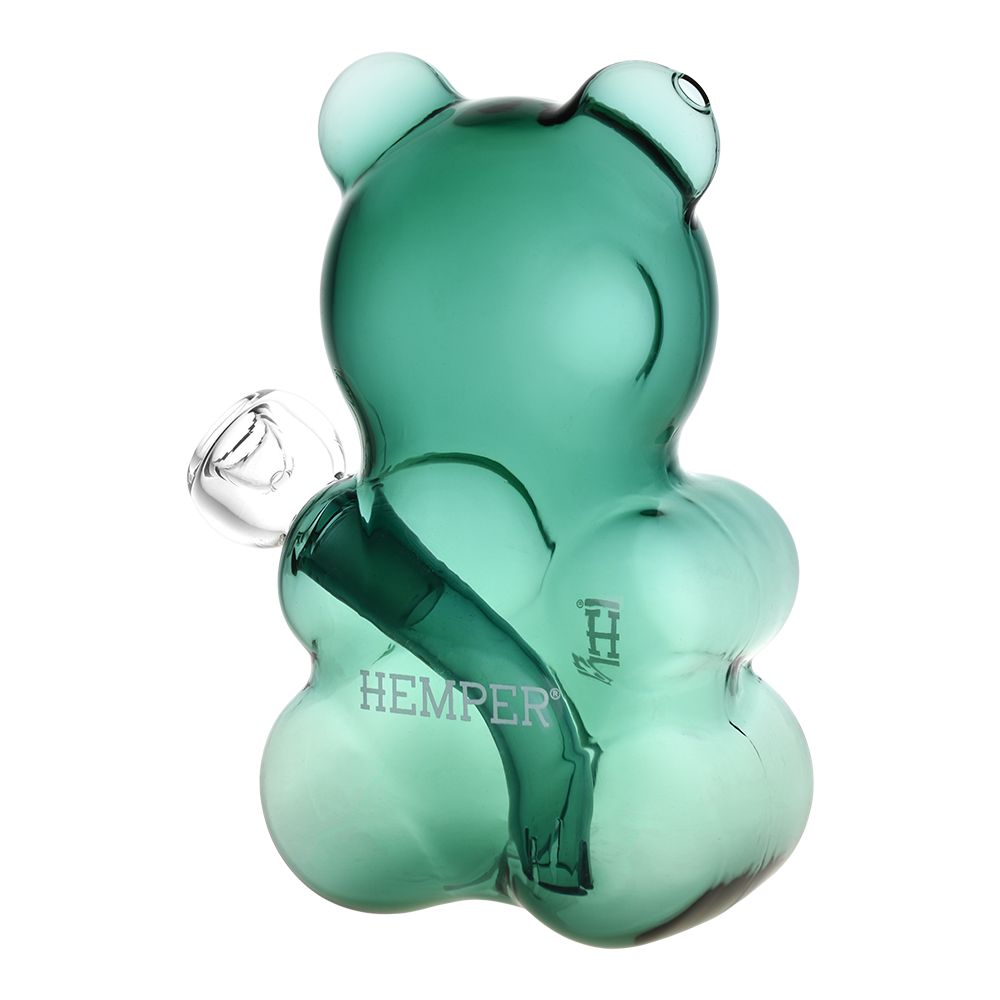 Gummy Bear Glass Bong - 6.5&quot;