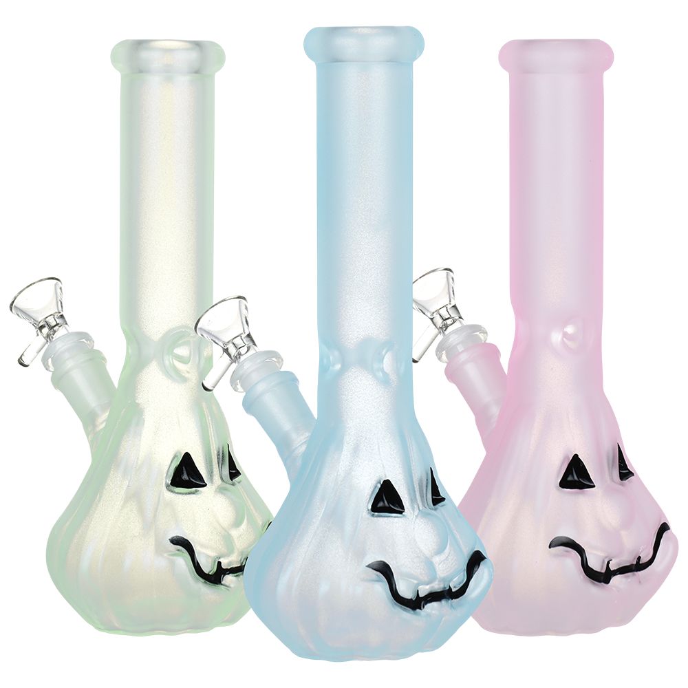 9.25&quot; Glow-in-the-Dark Jack-o-Lantern Halloween Bong