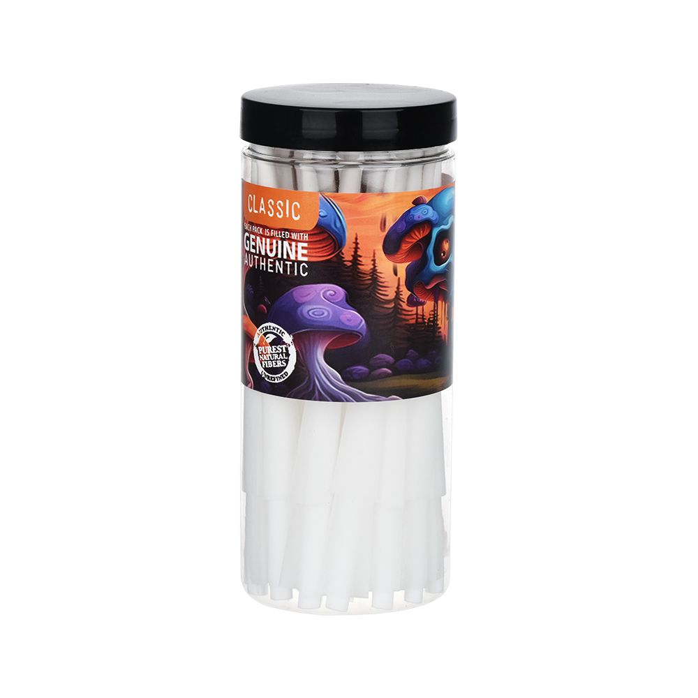 Mushroom Forest Glass Beaker Bong Smoking Set - 7.75&quot;